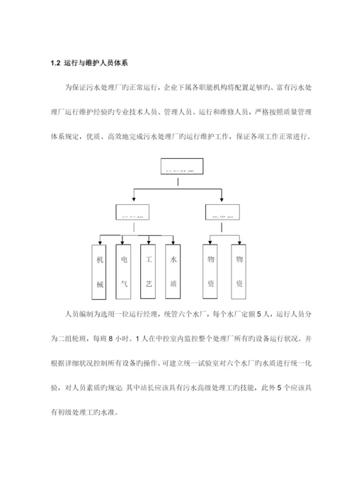 污水厂污水管网运营维护方案.docx