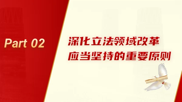 党的二十届三中全会深化立法领域改革专题党课PPT