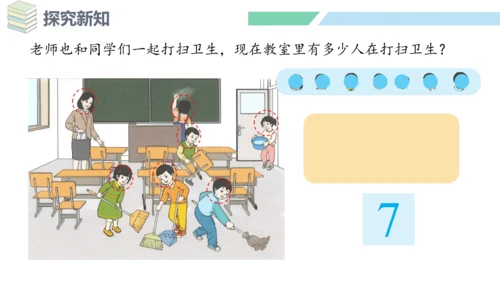 新人教版数学一年级上册5.1 6和7的认识课件（31张PPT)