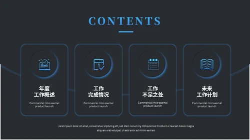 科技风拟态风年终总结工作总结工作汇报ppt模板科技感