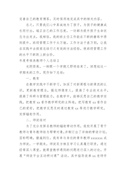 年度考核表教师个人总结.docx