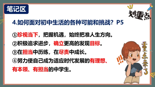 统编版道德与法治七年级上册1.1奏响中学序曲 课件(共29张PPT)