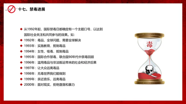 真爱生命远离犯罪行为禁毒宣传通用PPT模板