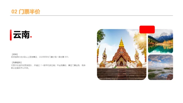 多色商务风景区门票市场票价研究报告PPT素材