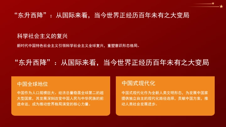 学习重要领导关于胸怀“两个大局”的重要论述党课ppt课件