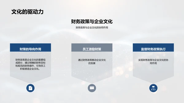 财务引领企业文化PPT模板