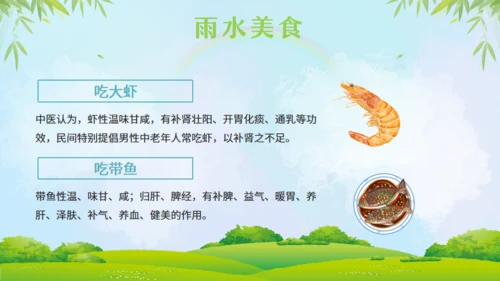 雨水节气通用PPT