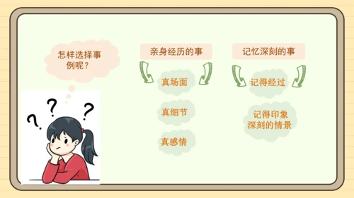 统编版语文六年级下册2024-2025学年度习作：让真情自然流露（课件）