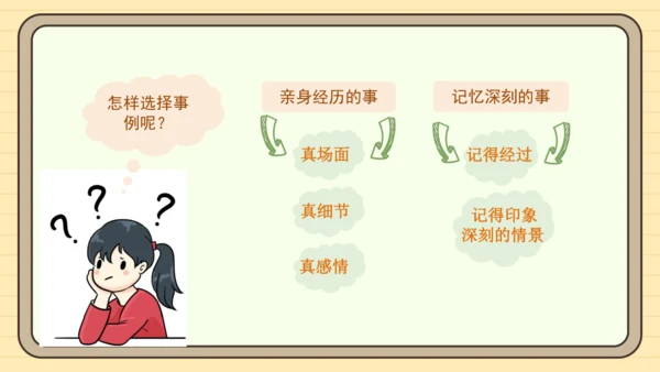 统编版语文六年级下册2024-2025学年度习作：让真情自然流露（课件）