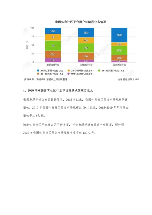 中国体育社区行业市场现状及发展前景分析-市场规模或将突破百亿元.docx