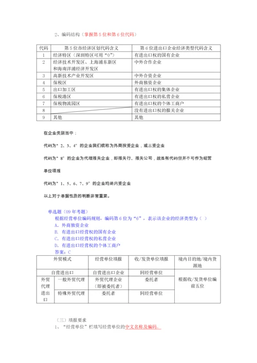 报关实务第六章进出口货物报关单填制(最终版).docx