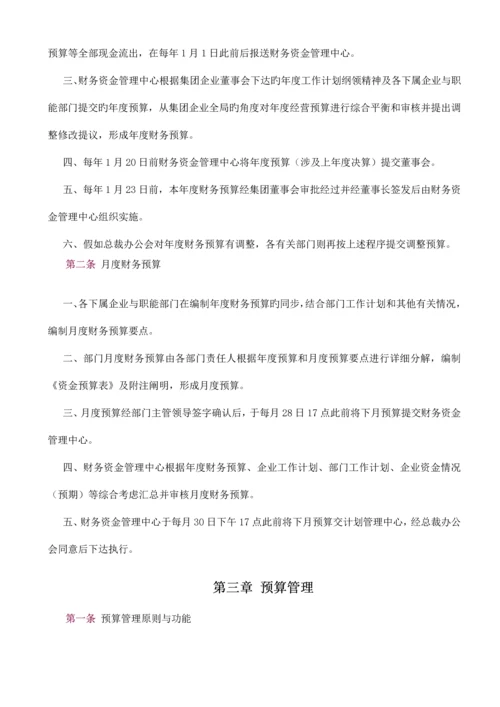 集团财务管理制度汇编.docx