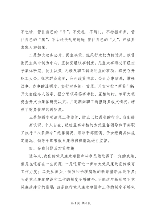 医院党风廉政调研报告.docx