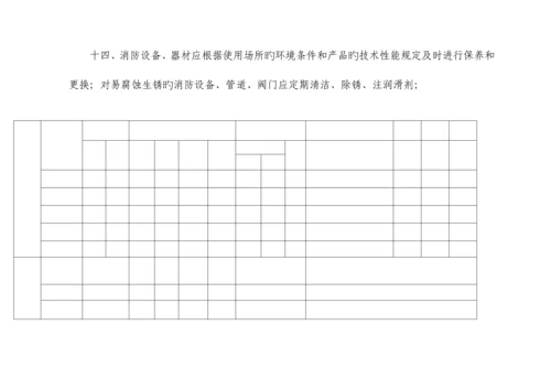 消防控制室规范管理标准.docx