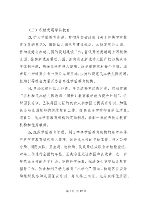 教育系统年度教育发展工作计划.docx