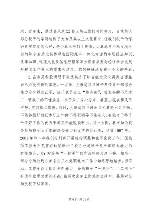 国税系统提高一把手执政能力学习心得体会心得体会大全_1 (5).docx