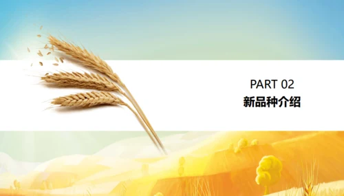 农作物粮食农村现代化通用PPT模板