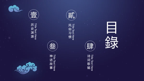 中秋团圆欢度中秋佳节PPT课件