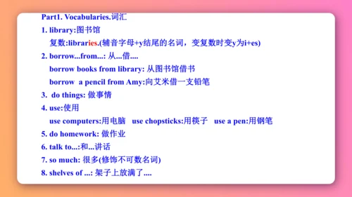 【外研版（一年级起点）】五年级下册 Module3 同步知识梳理课件（共20张PPT）