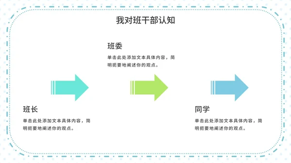 中小学班干部竞选PPT模板