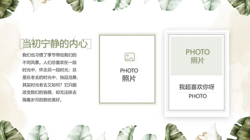 致青春毕业季青春毕业纪念册PPT