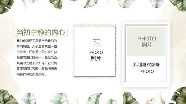 致青春毕业季青春毕业纪念册PPT