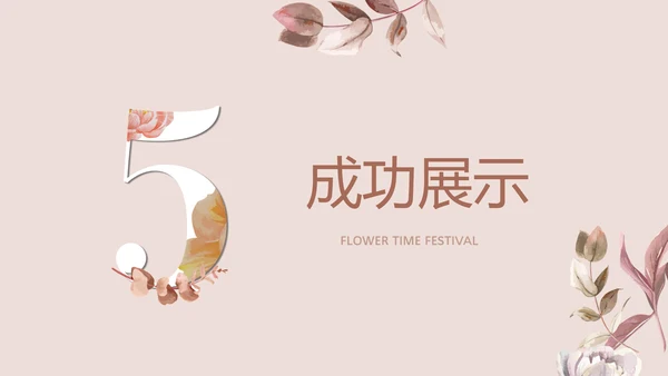 公司5周年庆计划ppt模板活动策划公司介绍