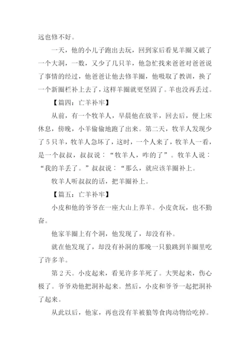 亡羊补牢的作文100字.docx