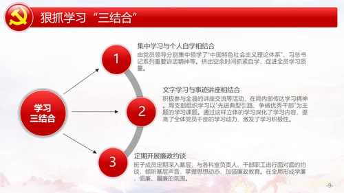 党风廉政建设自查报告PPT模板