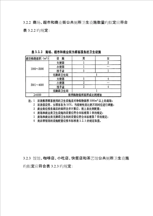 城市公共厕所设计重点标准