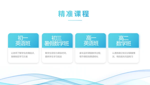 蓝色大气课题结题报告工作总结PPT