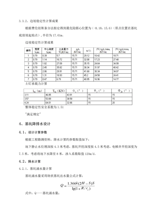 基坑支护及降排水专题方案.docx