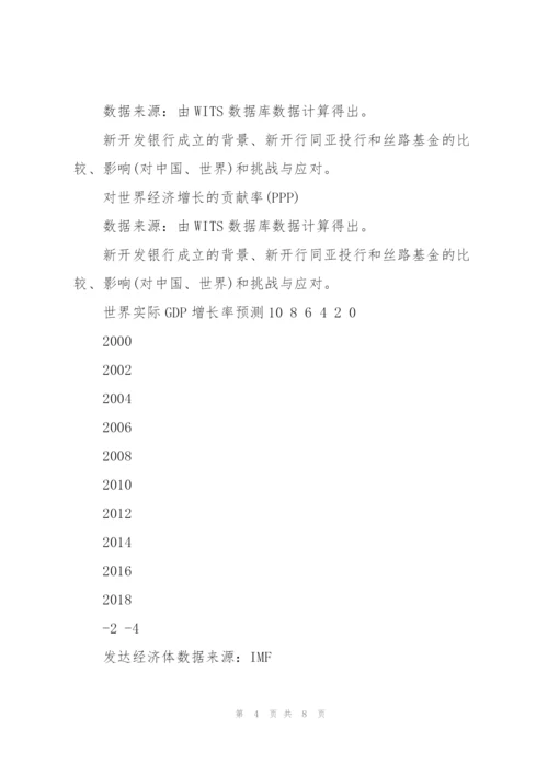 金砖国家新开发银行与中国.docx