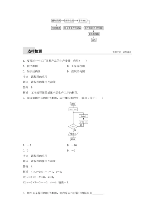 2018高中数学框图41流程图同步学案新人教B版.docx