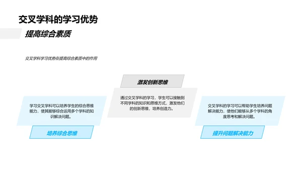 交叉学科揭秘PPT模板