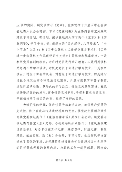 乡镇年度纪委工作总结_1.docx