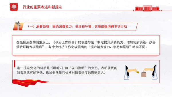 深度学习解读2025政府工作报告新变化新提法党课ppt