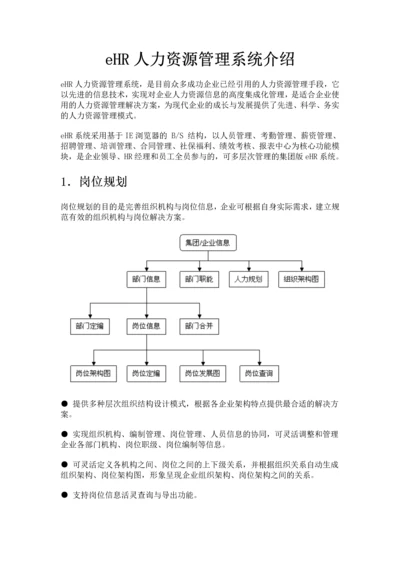 eHR人力资源管理系统介绍.docx