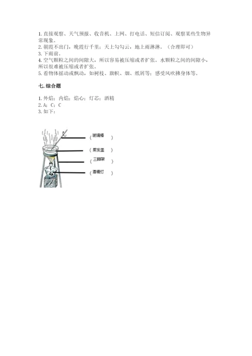 教科版三年级上册科学期末测试卷精品（能力提升）.docx