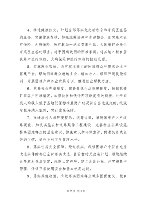 乡镇某年扶贫工作计划.docx