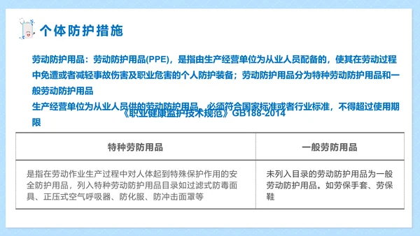 职业病健康防护知识医疗机构PPT模板