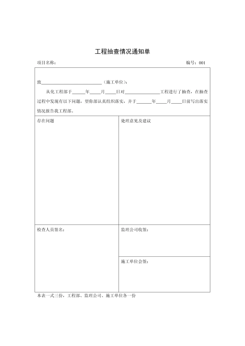 工程抽查情况通知单.docx