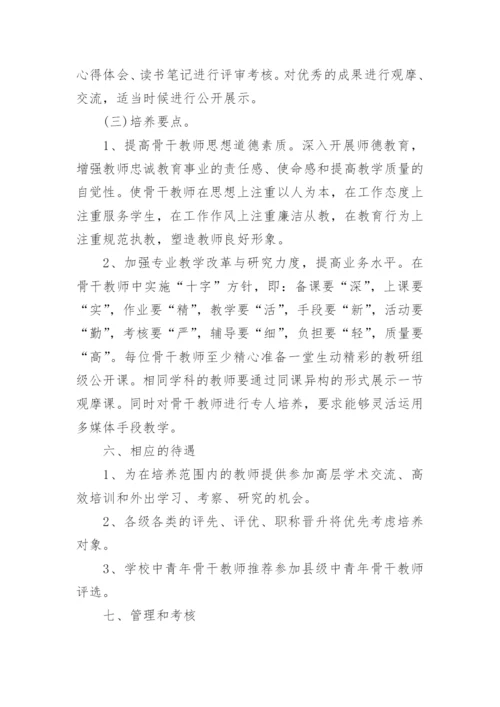 教师培训计划实施方案.docx