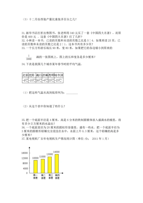 小升初数学应用题50道【重点】.docx