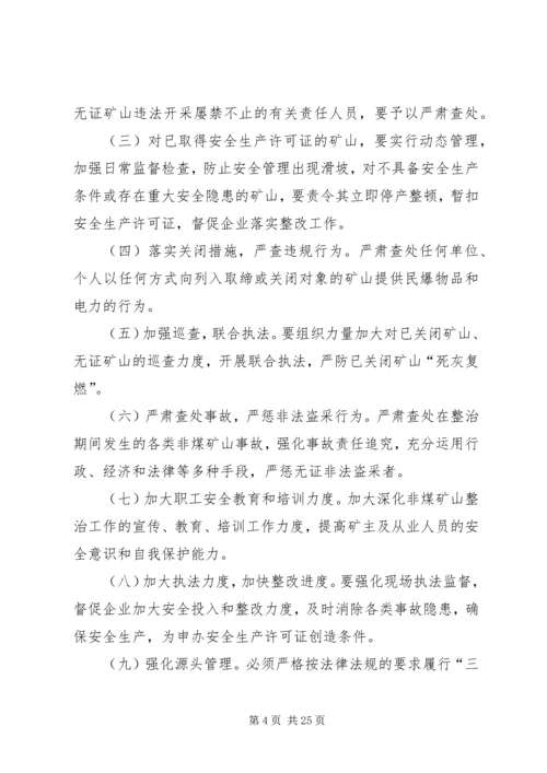 非煤矿山整治专项方案.docx