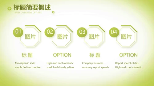绿色清新化妆品面膜介绍宣传动态PPT