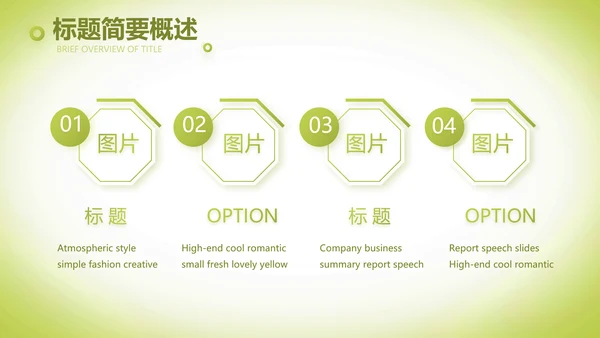 绿色清新化妆品面膜介绍宣传动态PPT