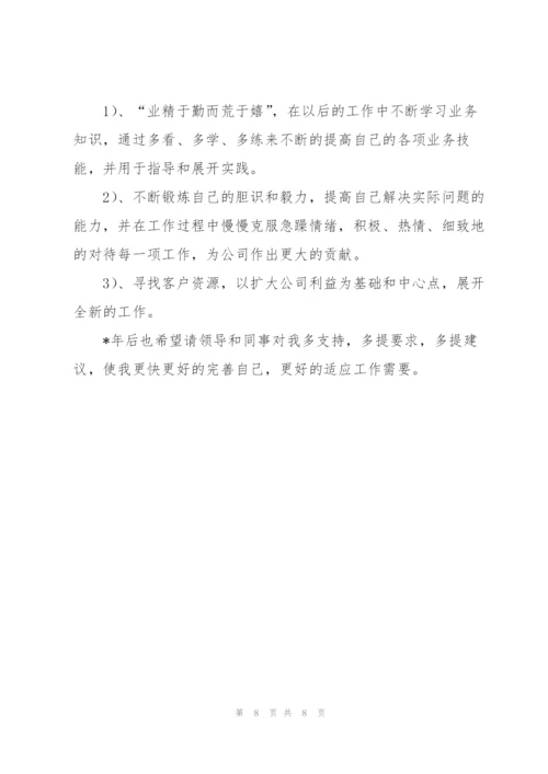 业务员试用期个人工作总结三篇.docx