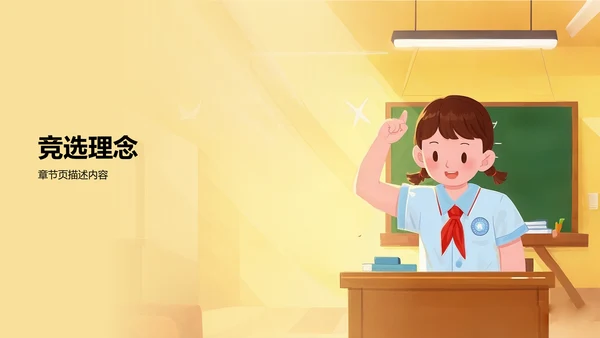 班委竞选演讲PPT模板
