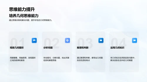 几何知识讲解PPT模板